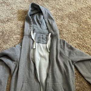 Urban Pipeline Gray Zip Up Hoodie!